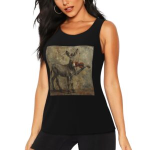 violin-solo-donkey-print-sleeveless-t-shirt